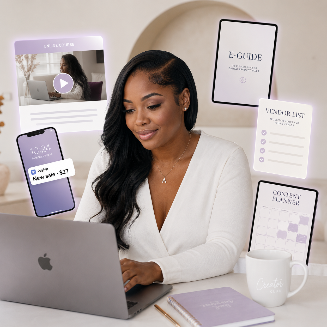 Digital products you can sell with AI — course, e-guide, planner, sales